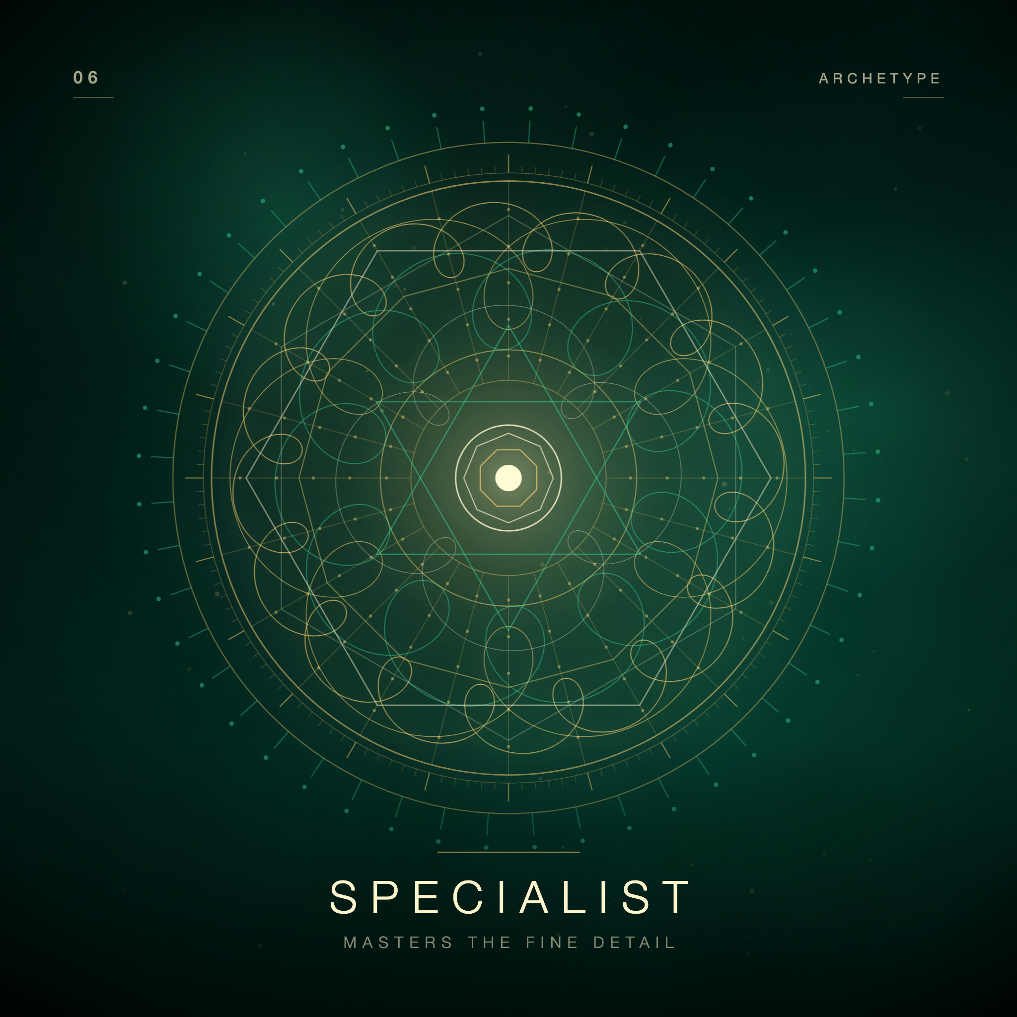 The Specialist — Masters the fine detail