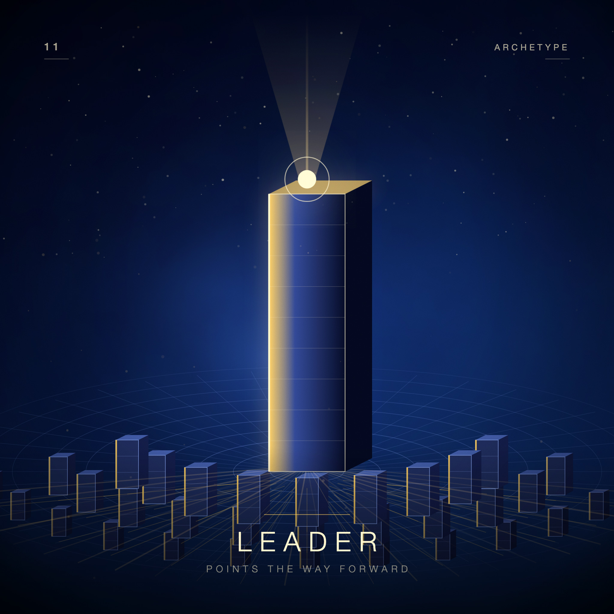The Leader — Points the way forward