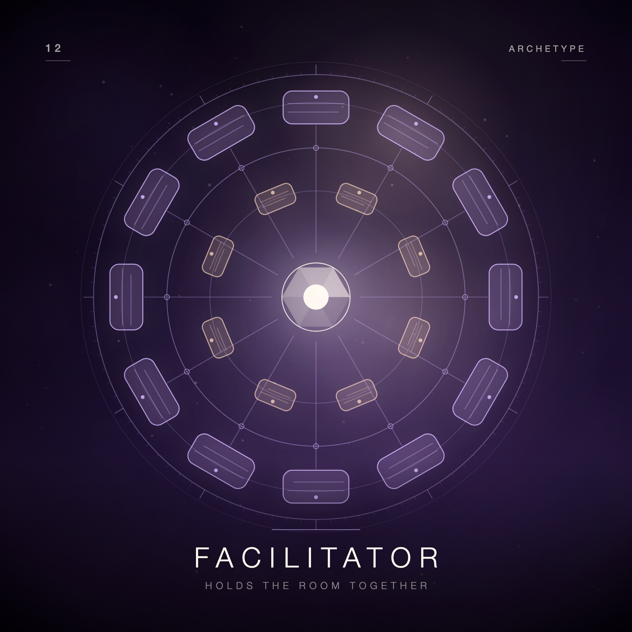 The Facilitator — Holds the room together
